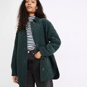 Belrose Shirt-Jacket in Quilted Corduroy MADEWELL